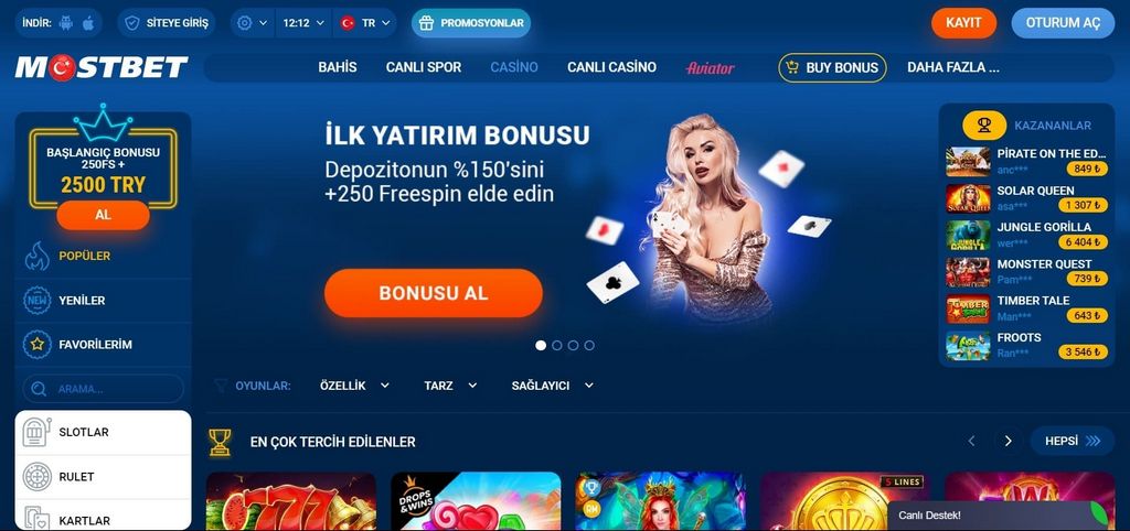 Mostbet величезний букмекер Україна